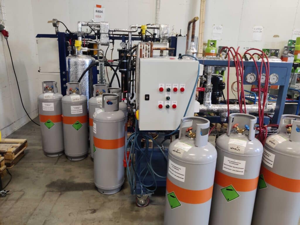 State-of-the-art reclamation machine prototype